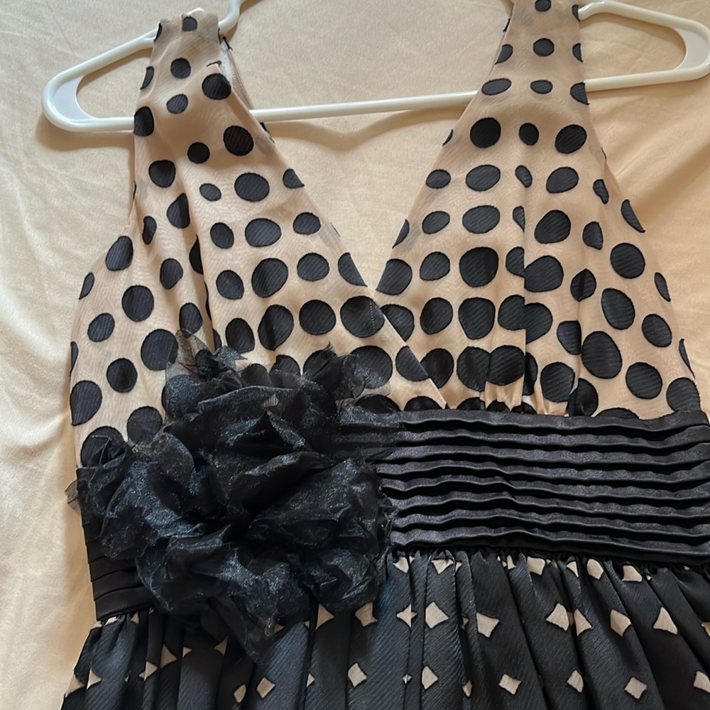 Dress, worn twice